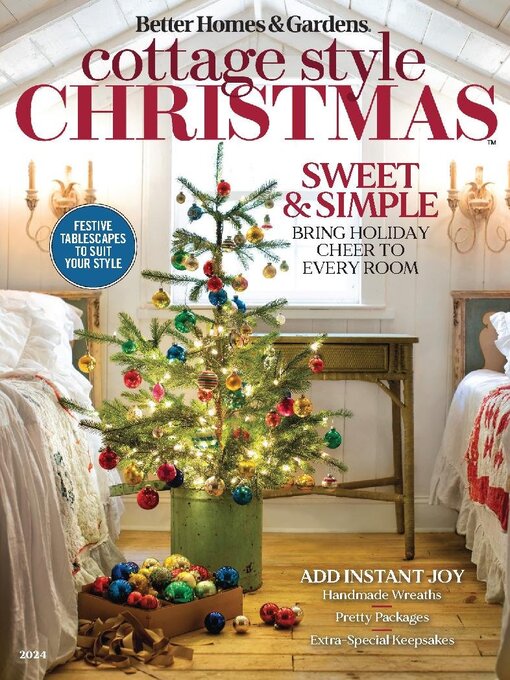 Title details for Better Homes & Gardens Cottage Style Christmas by Dotdash Meredith - Available